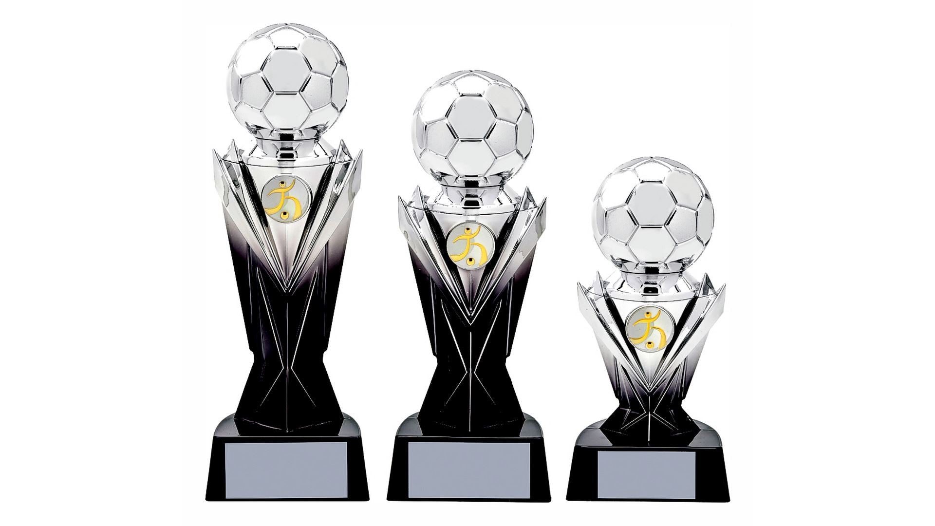 2 Tone Silver/Black Avastar Football