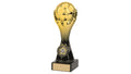 Gold/Black Football On Marble
